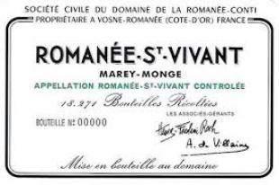 - Romanée St-Vivant DRC
